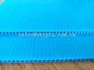 青い土-ポリプロピレンの空シートの耐久PPによって波形を付けられるプラスチック板を検査して下さい