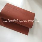 織り目加工の柔らかいシリコーンのスポンジ ゴム シート、密度0.4~0.9 G/Cm3