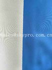 青いナイロン スパンデックス ポリエステルと浮彫りになる多彩で滑らかなネオプレンの生地ロール1側面