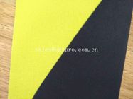 塗られる黄色い耐熱性ネオプレンの生地ロール1mm SBRゴム製シート