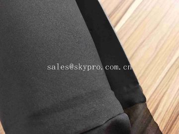 3つの層熱Mouldable二重T Tabricの非伸縮性がある通気性の黒いエヴァの泡シートのローラーは薄板になりました