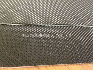 1.6mmブラック・ダイアモンド強い積載量をベルトを付ける織り目加工ライト ポリ塩化ビニールのコンベヤー