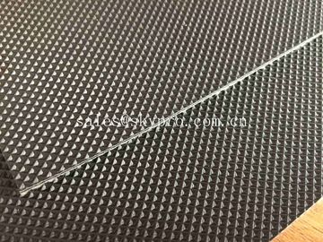 1.6mmブラック・ダイアモンド強い積載量をベルトを付ける織り目加工ライト ポリ塩化ビニールのコンベヤー