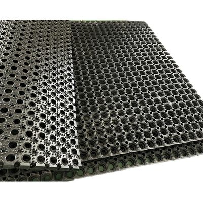 Heavy Traffic Anti-Fatigue Rubber Mat with 8mm Thickness and 90x150cm Size for High Traffic Areas