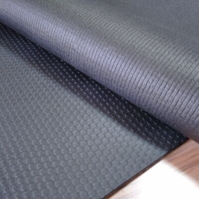 5mm Thickness Eco-Friendly Non-Slip Rubber Yoga Mat for Heavy Duty Use