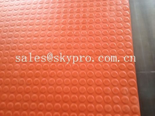 Coin pattern flooring extra wide rubber mats for garage floors / gasket